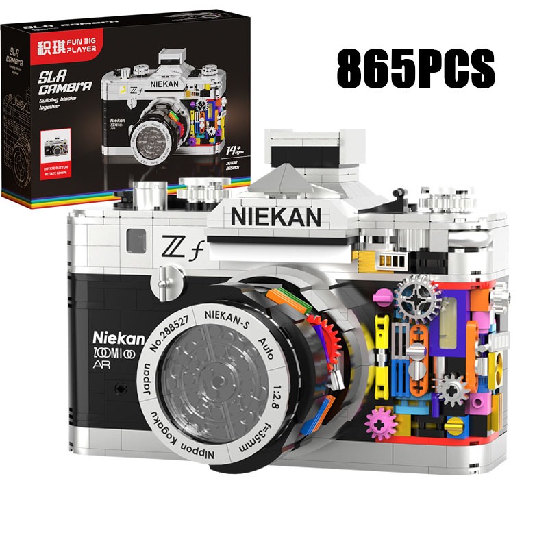 Collectible Vintage Cameras - 865 u 805 Piezas de Bloques