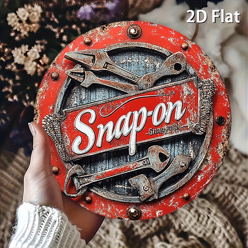 Vintage Collectible Plates - Letrero de Metal Vintage plano 2D,
