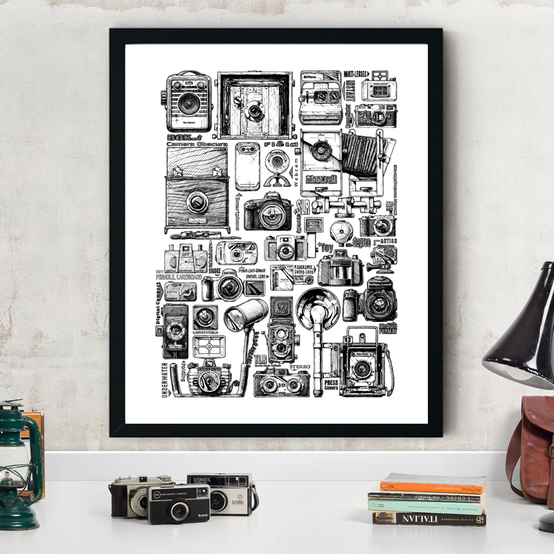 Collectible Vintage Cameras - Imágenes de colección de cámara Vintage,