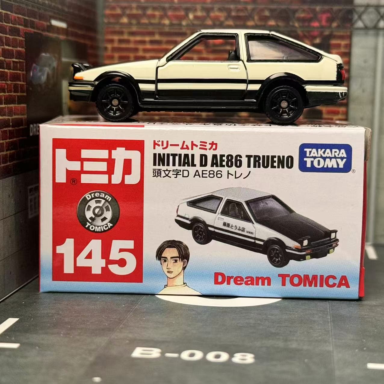 Vintage Collectible Model Cars - Sueña Tomica NO. 145 inicial D