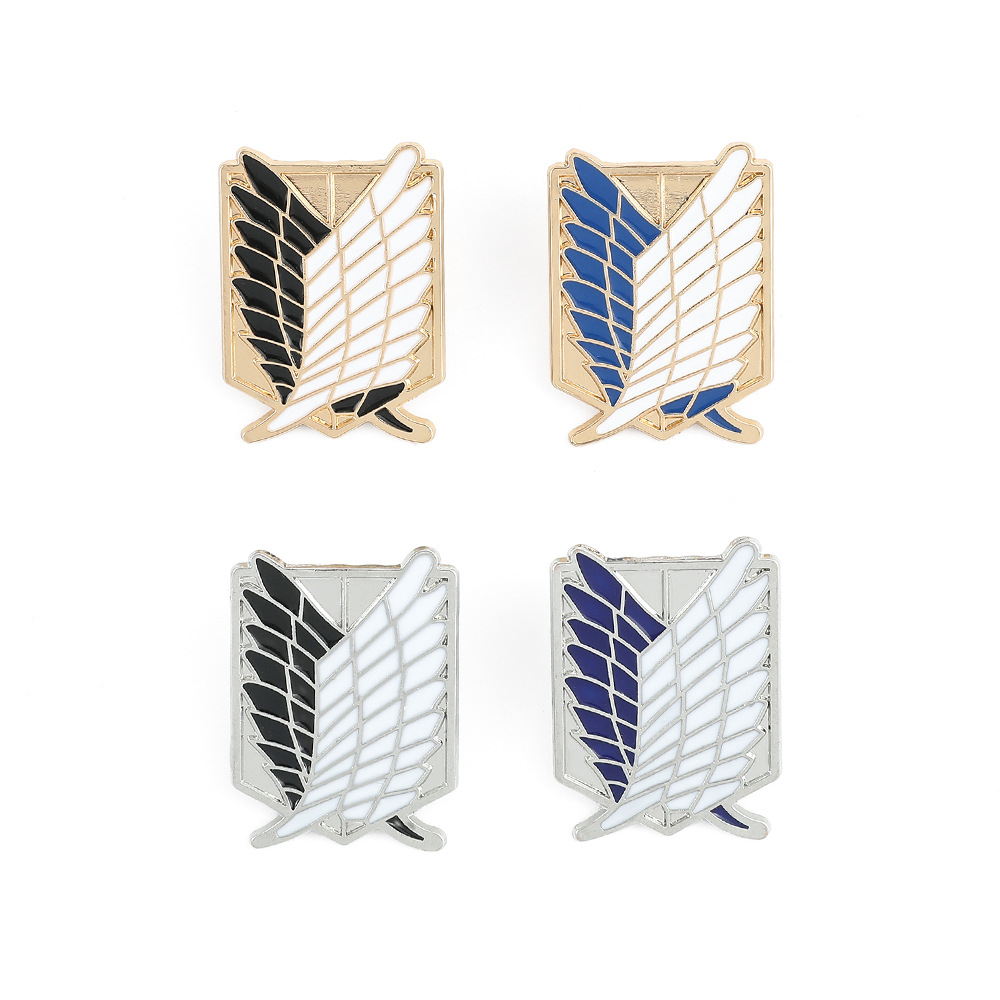 Collectible Vintage Brooches - Broches de Esmalte con Forma de