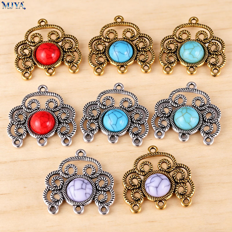 Vintage Jewelry Collection - MJYA 5 piezas/lote de dijes conectores