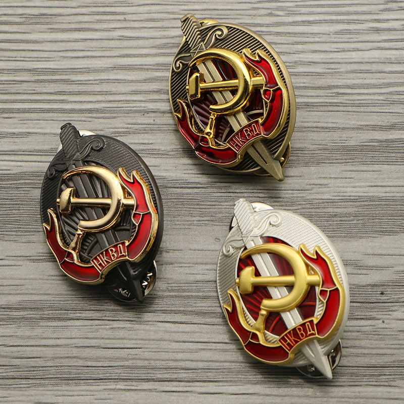 Vintage Collectible Classics - Insignia de Rusia URSS, alfileres de
