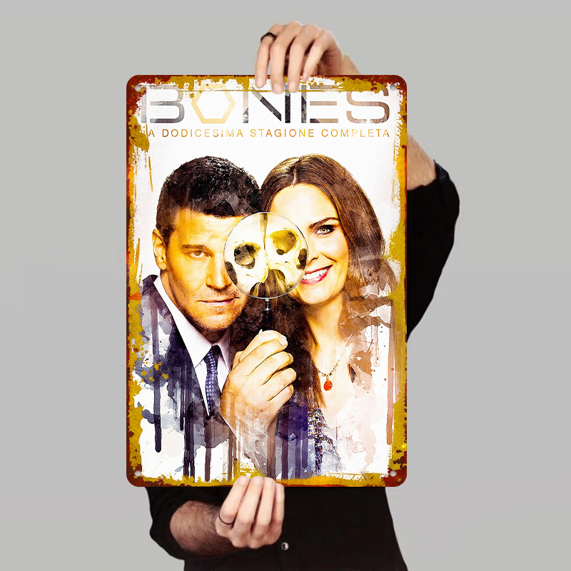 Vintage Collectible Show - Póster de Bones Temporada 12, letrero