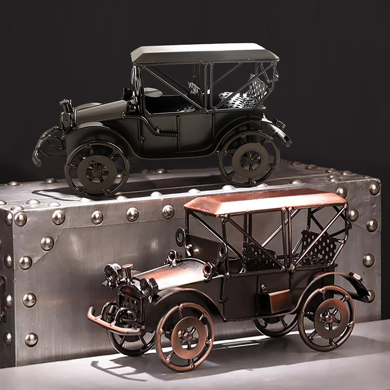 Vintage Collectibles Toys - Adornos de Coche Antiguo de Aleación