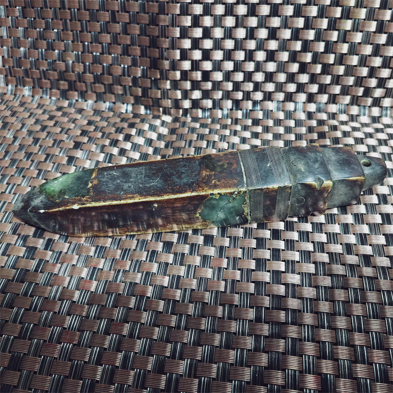 Collectible Vintage Tools - Cincel de Jade de forma cuadrada