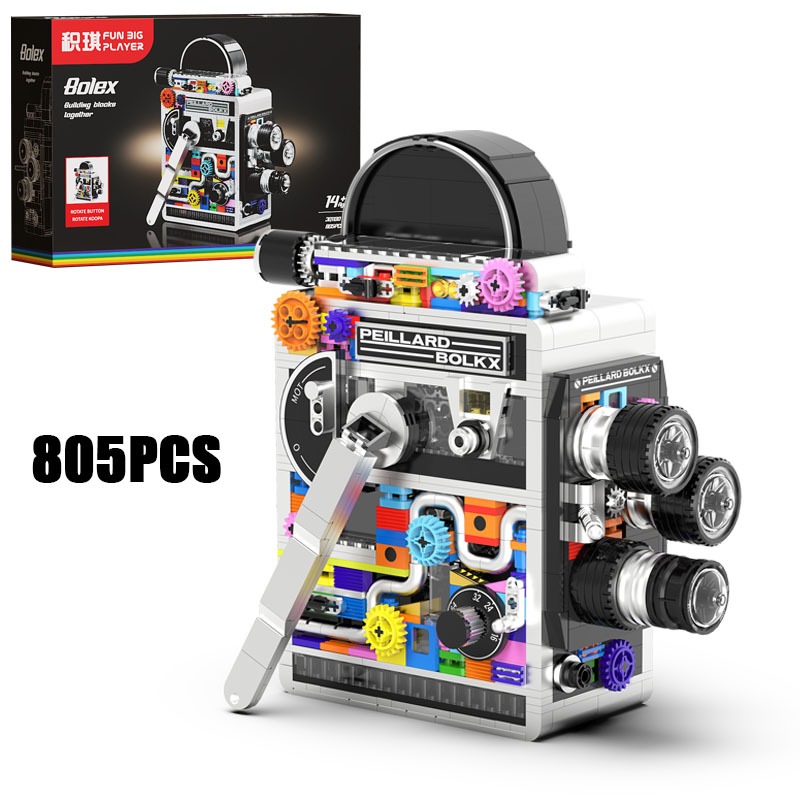 Collectible Vintage Cameras - 805 u 865 piezas de bloques