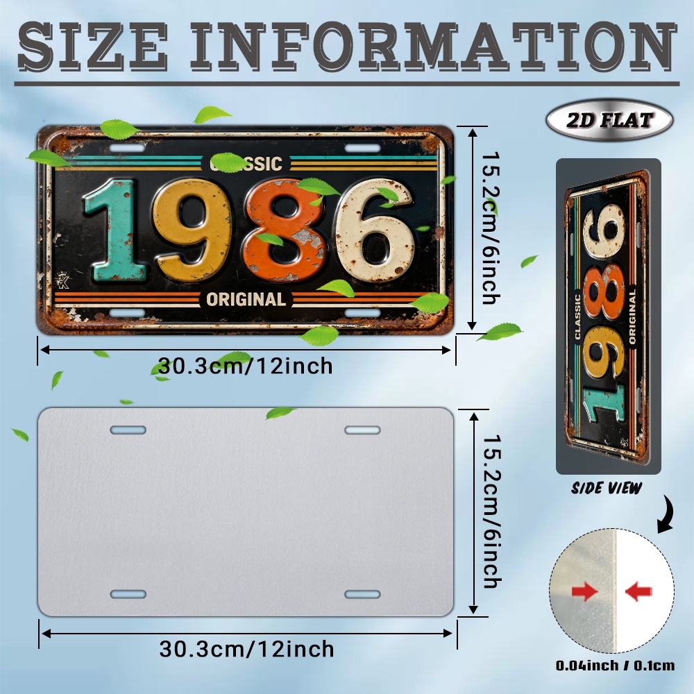 Letrero Decorativo de Metal y  - Vintage Collectible Plates reseña y precio