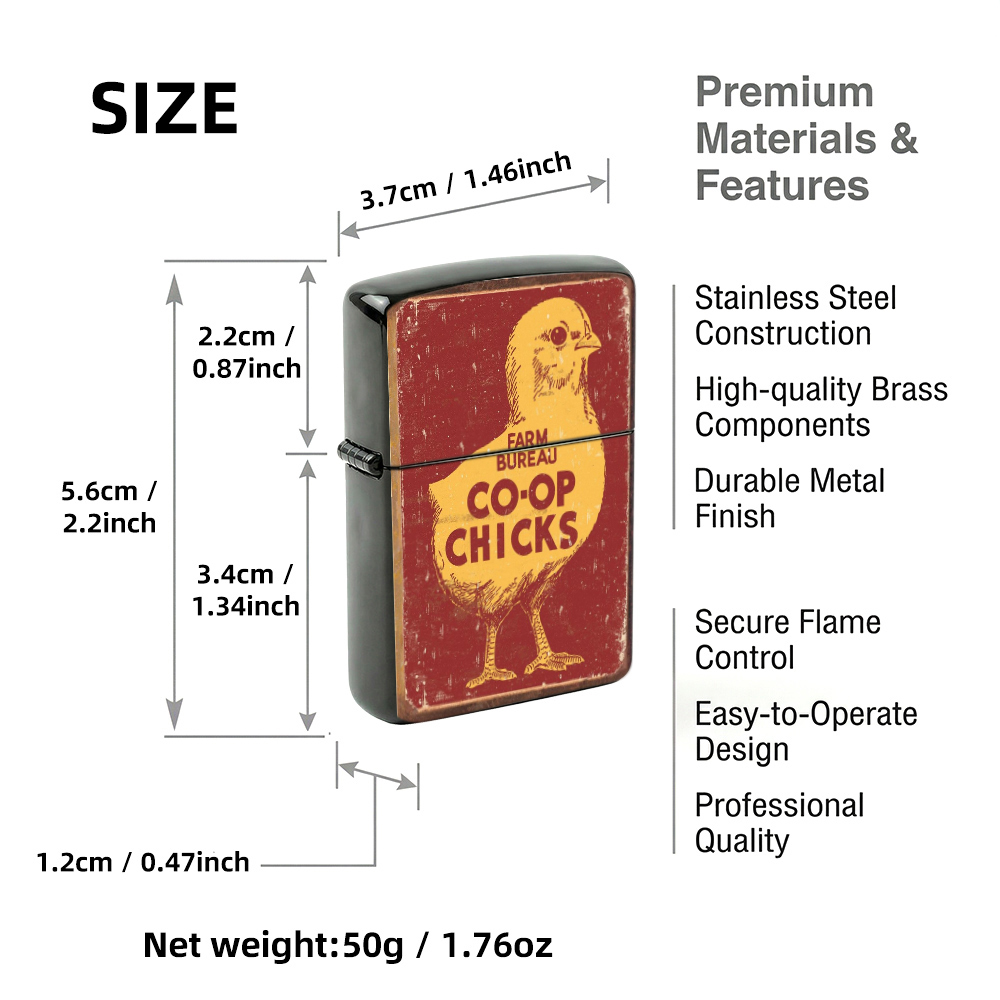 Encendedor vintage con tapa ab - Vintage Collectible Lighters reseña y precio