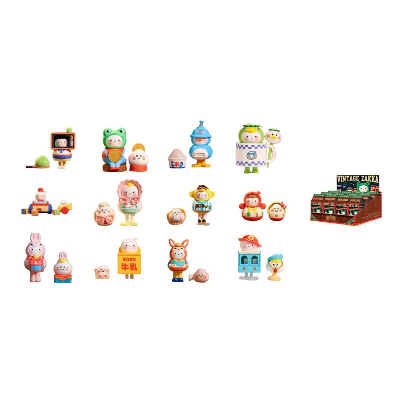 POP MART Bobo&Coco Colección V - Vintage Collectible Stores reseña y precio