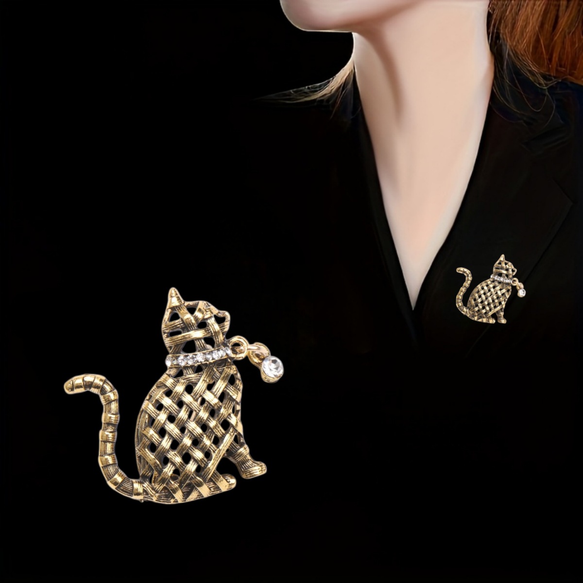 Colección de Broches de Gato T - Collectible Vintage Brooches reseña y precio
