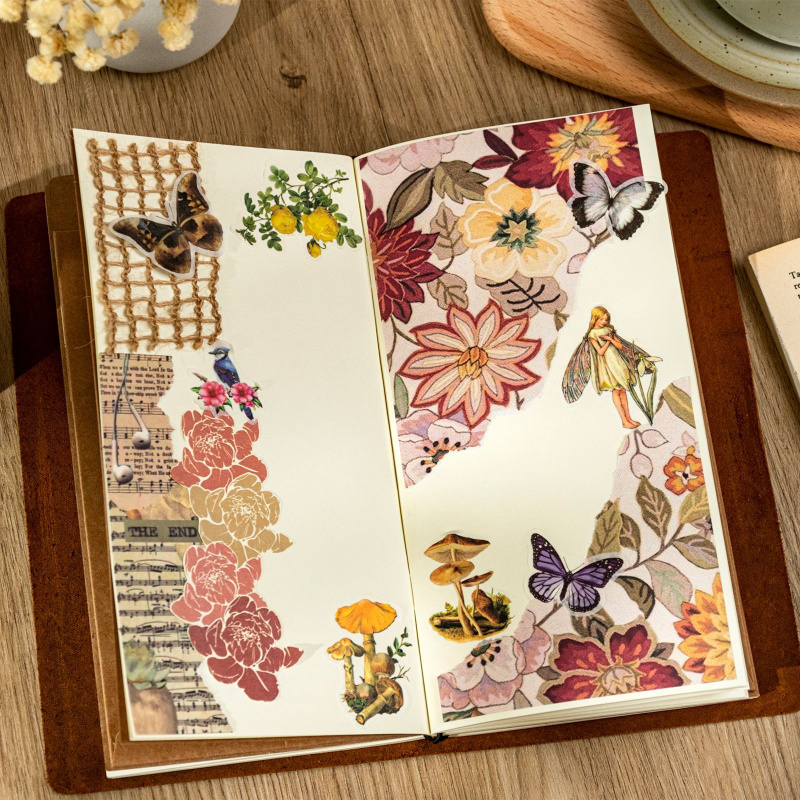Papel artesanal con estampado  - Vintage Collectible Magazines reseña y precio