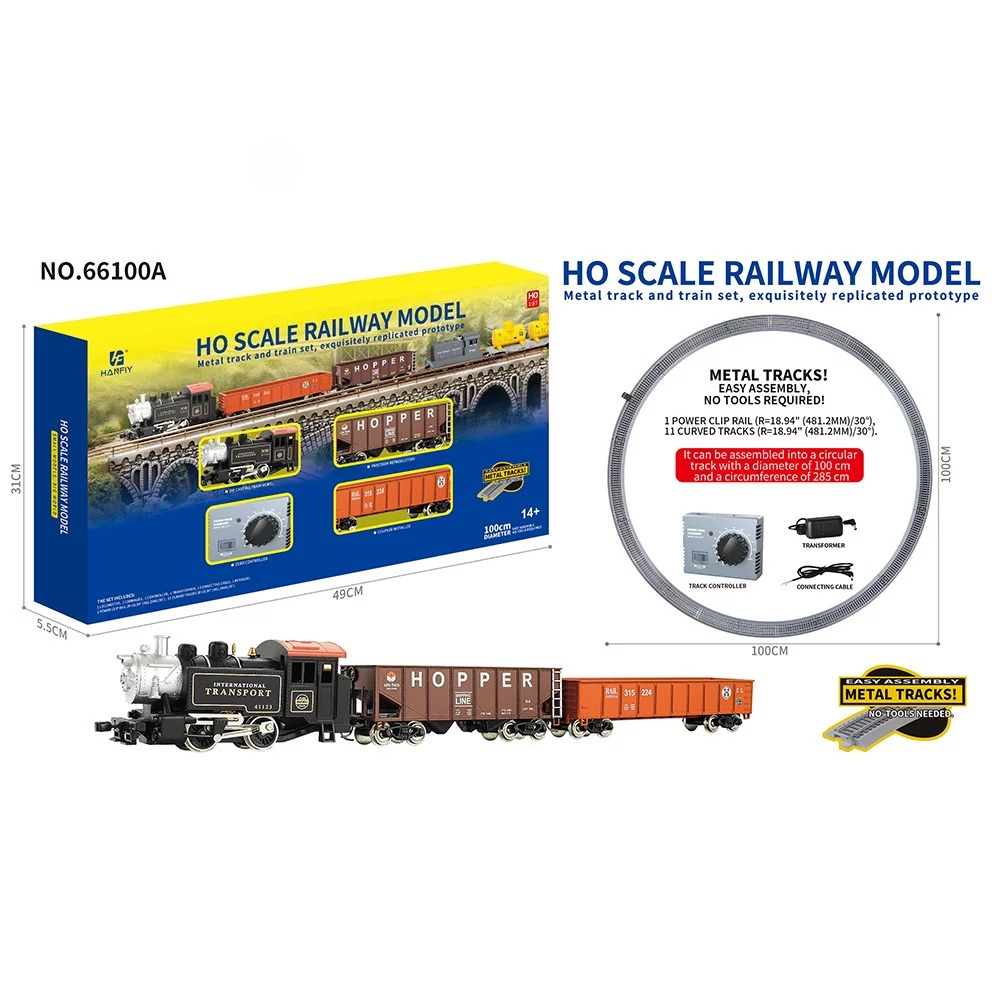 Modelo de Tren de Metal Escala - Vintage Collectibles Toys reseña y precio