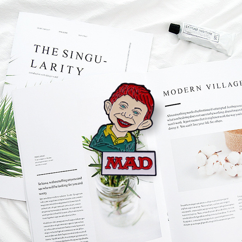 MAD revistero, Neuman Pin de e - Vintage Collectible Magazines reseña y precio