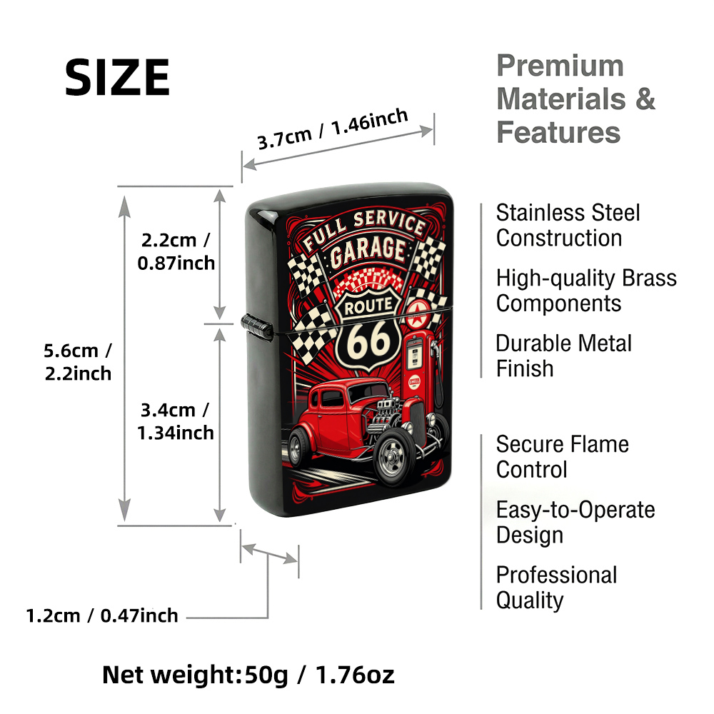 Encendedor de tapa abatible co - Vintage Collectible Lighters reseña y precio