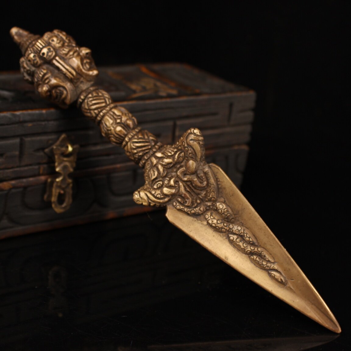 Vajra Phurba Tibetana Budista  - Collectible Vintage Tools reseña y precio