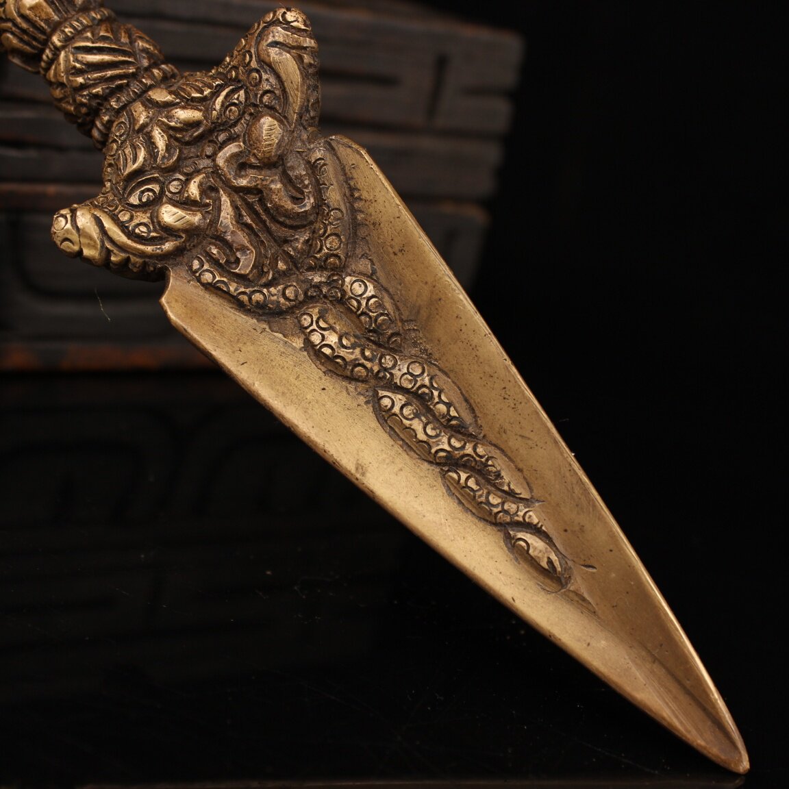 Vajra Phurba Tibetana Budista  - Collectible Vintage Tools reseña y precio