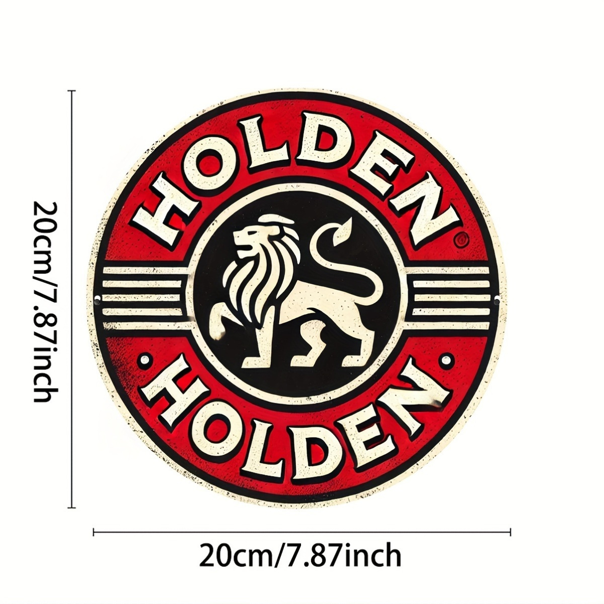 HOLDEN Arte de pared de metal  - Vintage Collectible Plates reseña y precio
