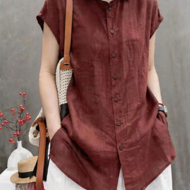 Blusa de Oficina para Mujer, M - Vintage Collectible Buttons reseña y precio