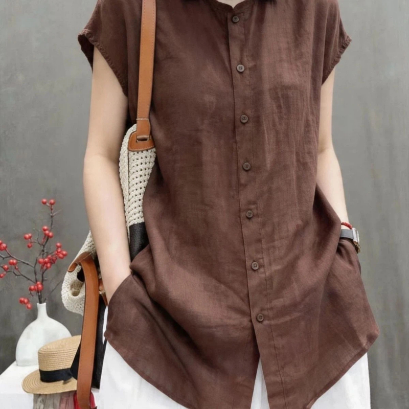 Blusa de Oficina para Mujer, M - Vintage Collectible Buttons reseña y precio