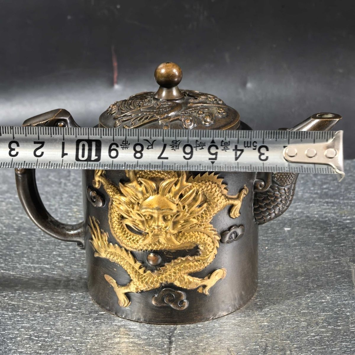 Tetera de Latón Dorado Vintage - Collectible Vintage Wine reseña y precio