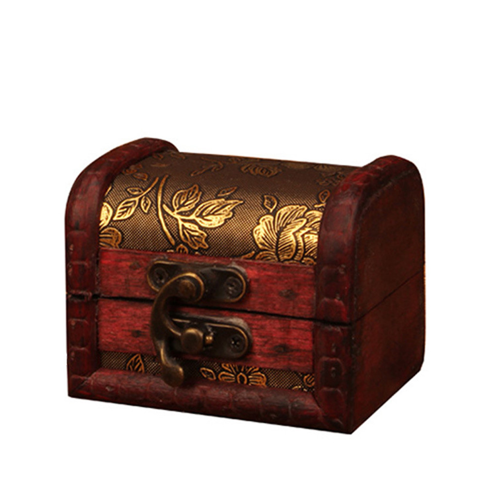 Caja de joyería de madera vint - Vintage Jewelry Collection reseña y precio