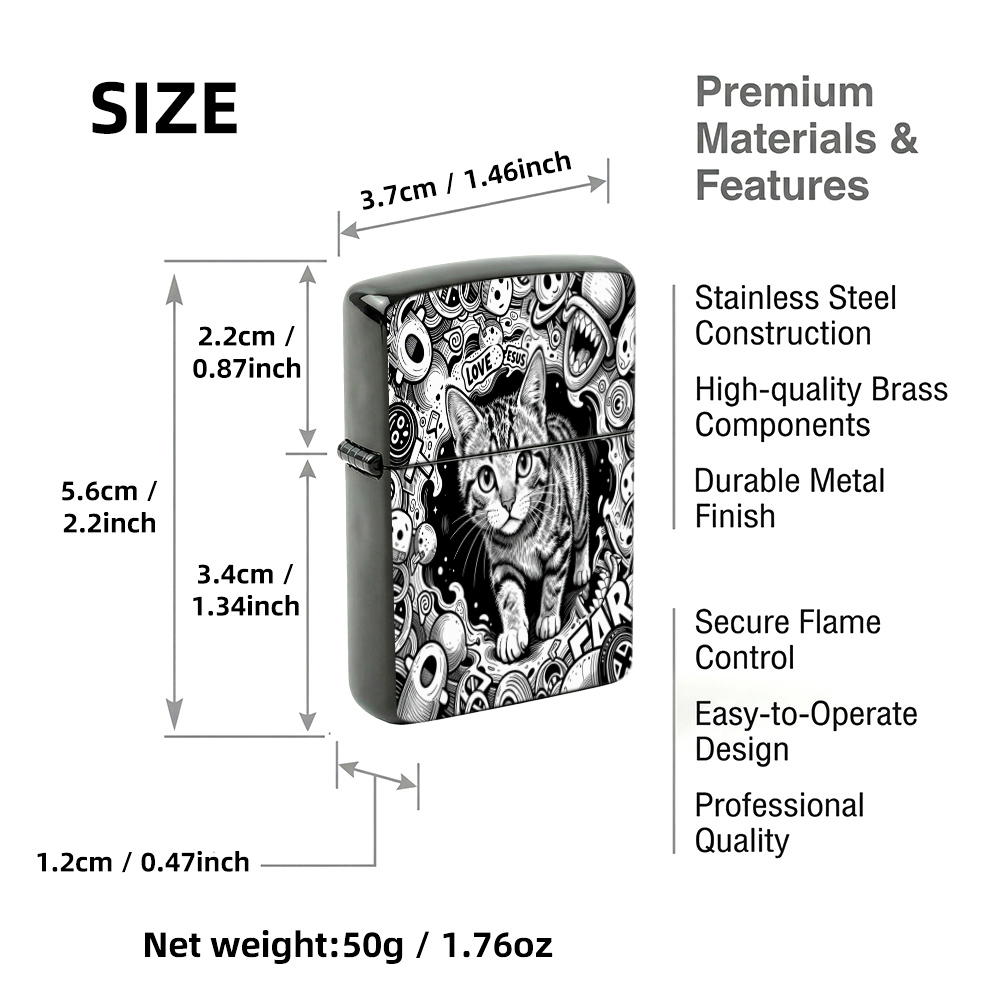 Encendedor Flip Top con Diseño - Vintage Collectible Lighters reseña y precio